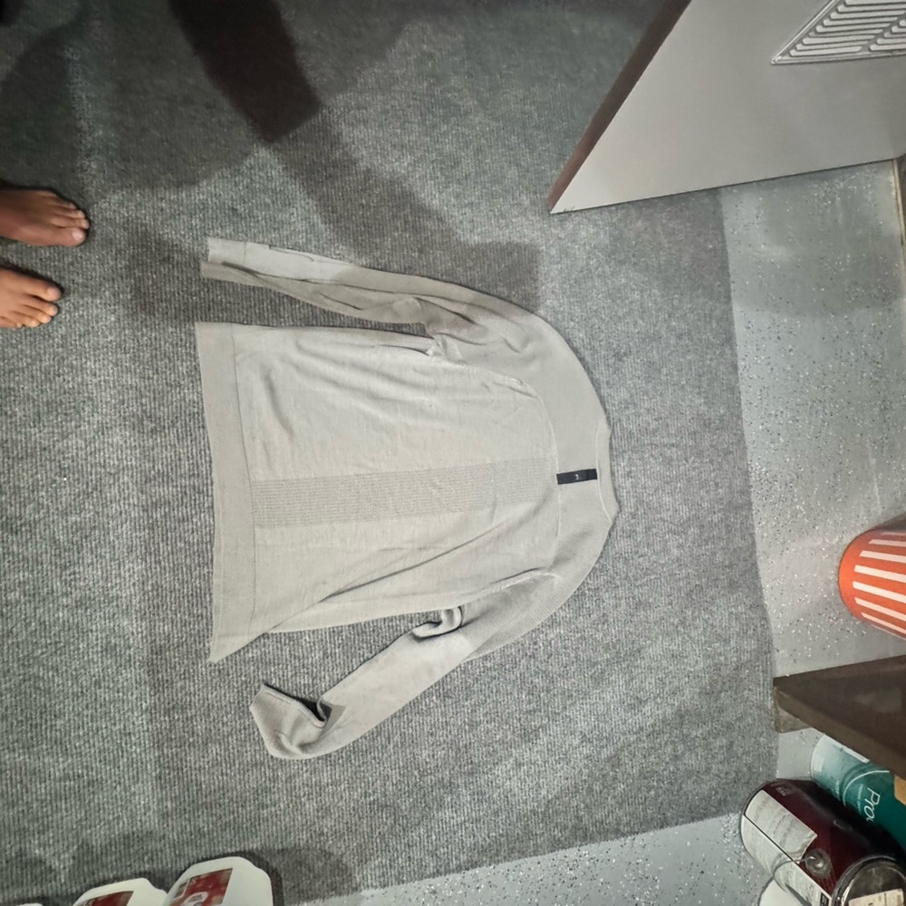 Nike Tiger Woods Crew Sweater, Grey, Size XL - Picture 4 of 5